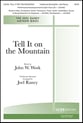 Tell It on the Mountain SATB choral sheet music cover